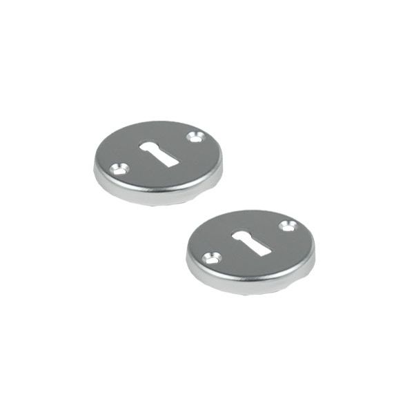 Ami Afdekrozet sleutelgat tbv kastslot - geperst aluminium - RZ RO SLG AF