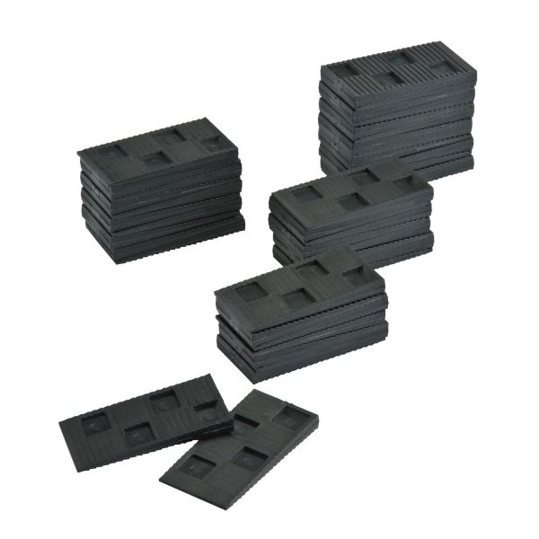 Mac Lean Spietjes / wiggen - 60x30x5 mm - kunststof - 20 stuks - 0700002