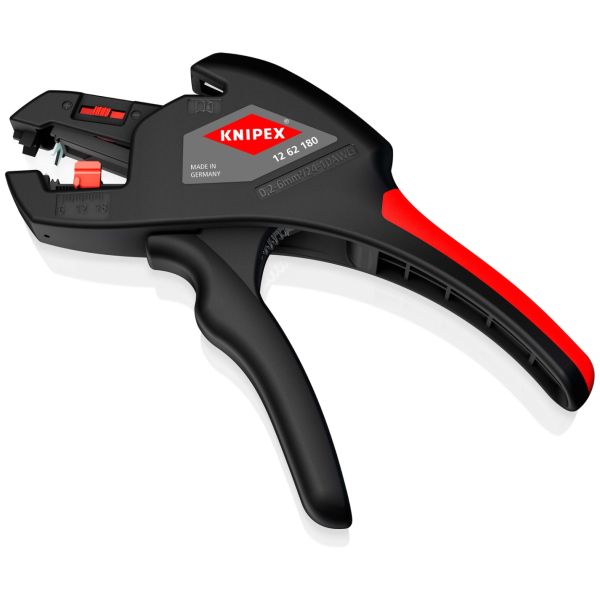 Knipex 12 62 180 ComStrip Automatische striptang - 0,2-6 mm² - 165 mm