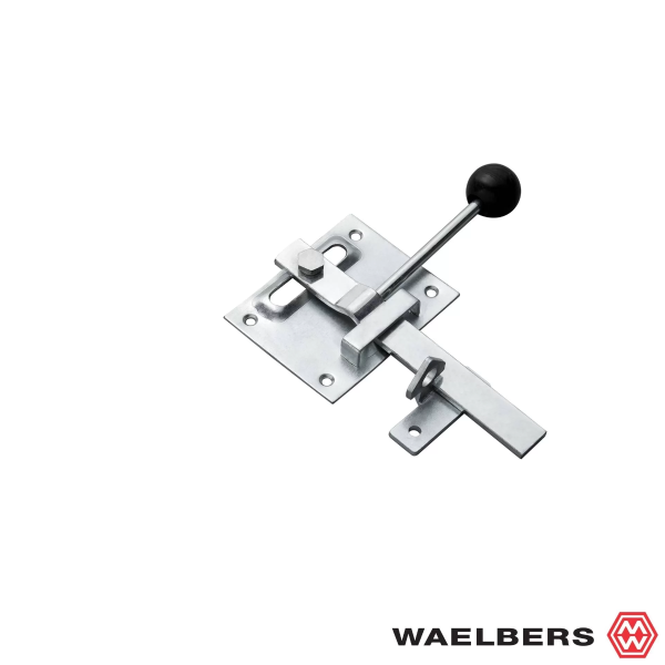 Waelbers Tuinheksluiting 100x80 mm - blauw gepassiveerd - staal - 1301.05