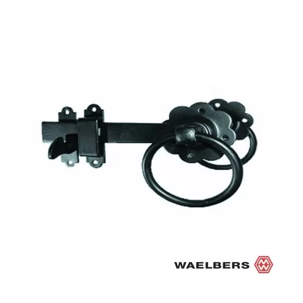 Waelbers Ringheksluiting - zwart - staal - 132707.02