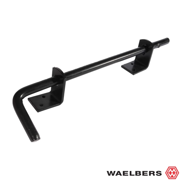 Waelbers Grondgrendel 400 mm - zwart - 1357.42