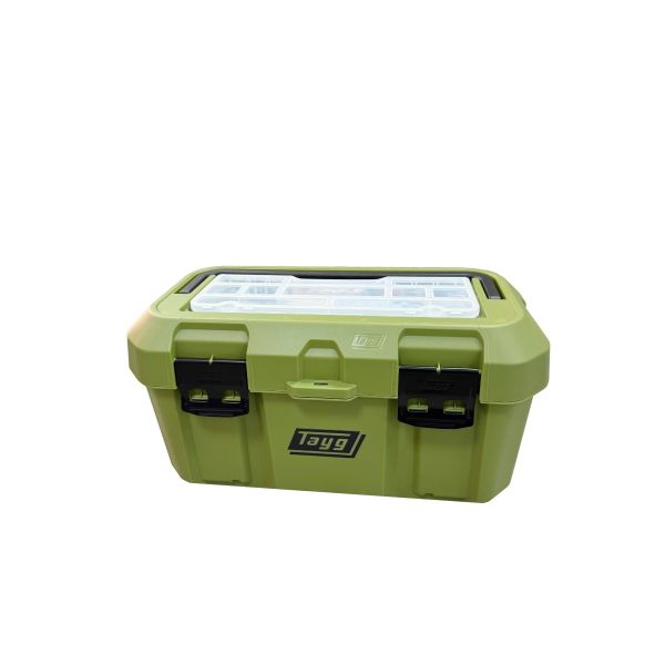 Tayg No. 46 Gereedschapskoffer - 449x279x254 mm - kunststof - groen - 146039