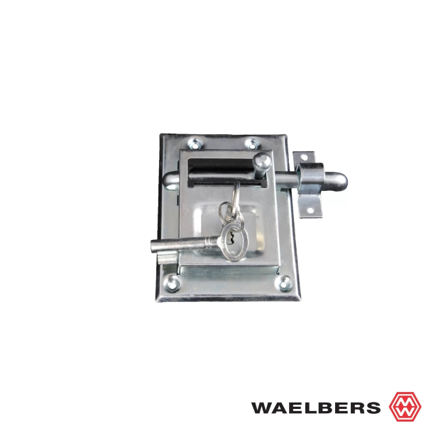 Waelbers Oplegschuifgrendel-slot - 85x115 mm - staal - 147769.01