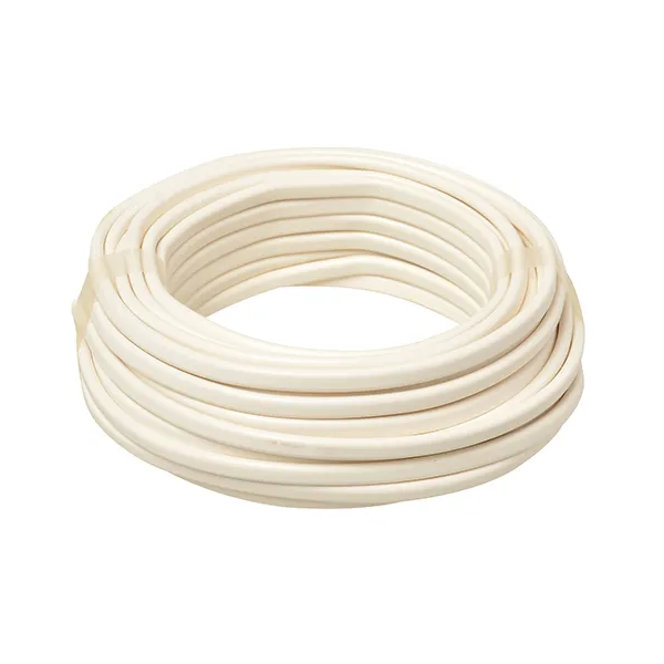 Hevu Tools Snoer afgeplat - 2 x 0,75 mm² - 10 meter - H03VVH2-F - wit