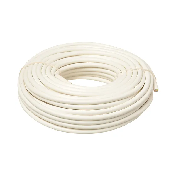 Hevu Tools Snoer rond - 3 x 1 mm² - 20 meter - VMVL H05VV-F - wit