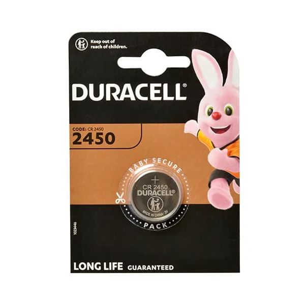 Duracell Lithium CR2450 - 3V