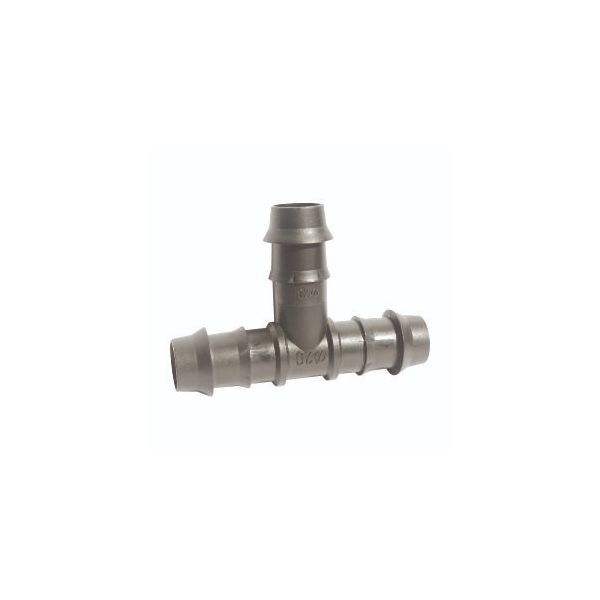 Rain Bird SBTEE T-stuk voor SPX Flex slang - 3x 12,5 mm tule - zwart