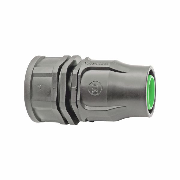 Druppelslang puntstuk - &Oslash;16 mm x 3/4" binnendraad - zwart