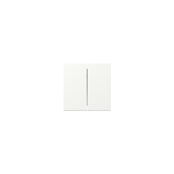 Gira 329527 Wip dubbel - zuiver wit mat