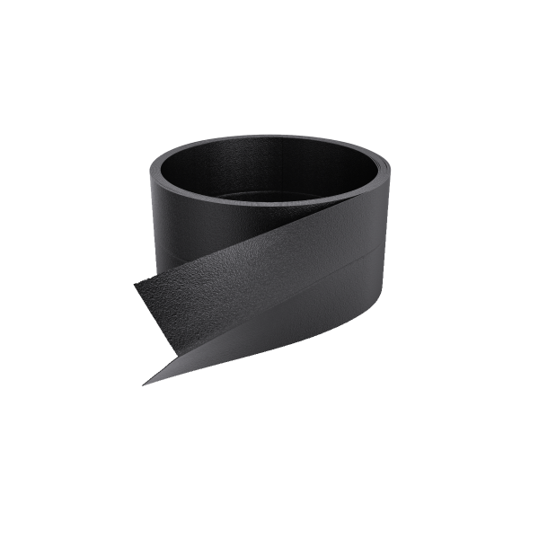 Smart Profile L-hoekprofiel - 2x2cm/2,6m - zwart - PVC
