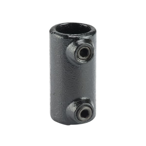 Mac Lean Koppelstuk koppelverbinding (mof) Ø42 mm - staal gegalvaniseerd zwart - 3400501