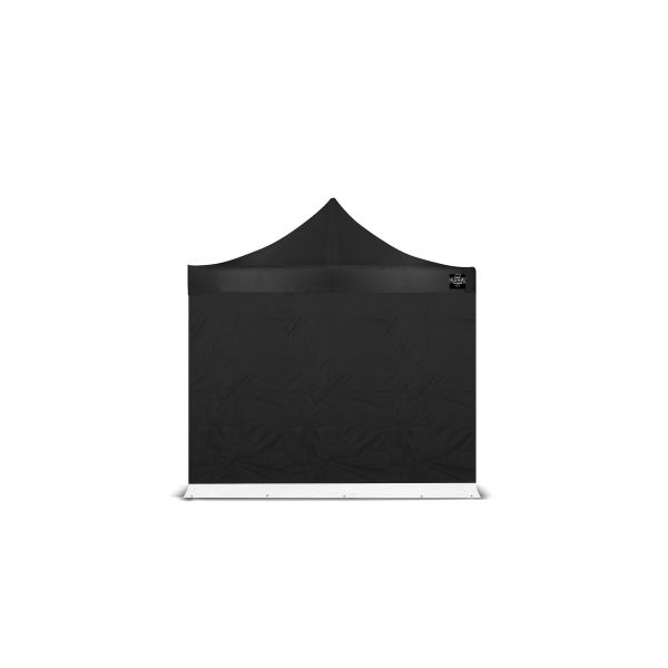 Grizzly GO-WORK Doorwerktent zijwand - 3 meter - zwart - GOWZ3Z