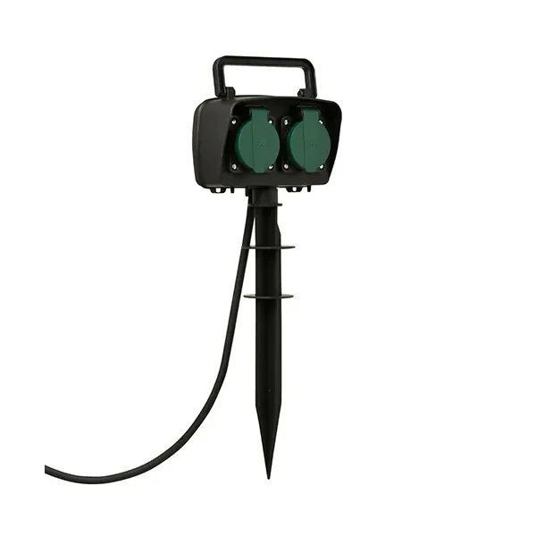 VB Extend Tuinspies - 2 voudig - 1,5 meter 3x1,5mm² - 41060