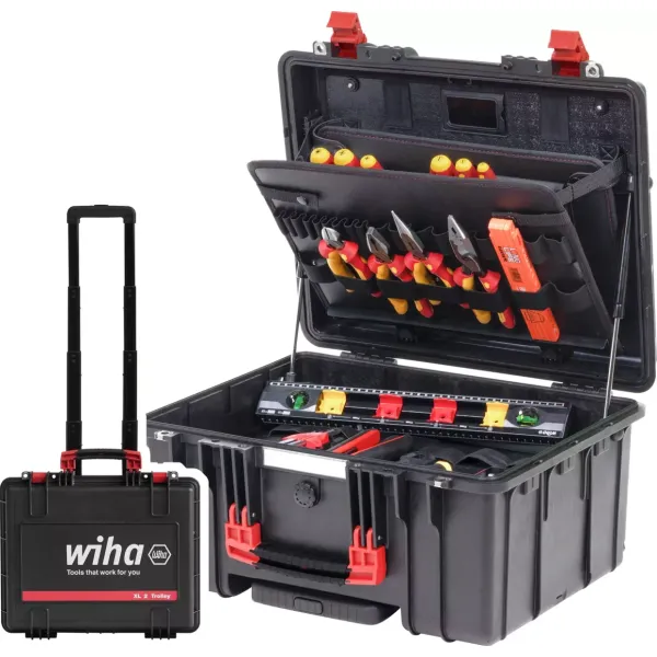 Wiha 9300-70203 Gereedschapskoffer trolley XL - 60 delig - 45795