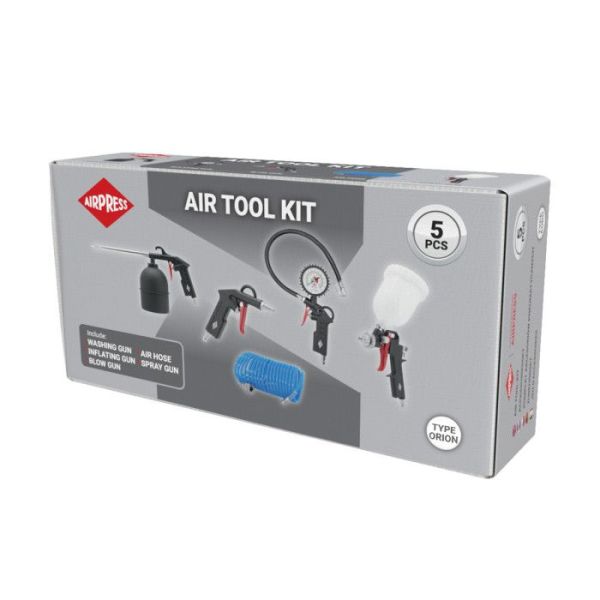 Airpress Accessoiresset tbv luchtgereedschap - orion - 5 delig - 45892