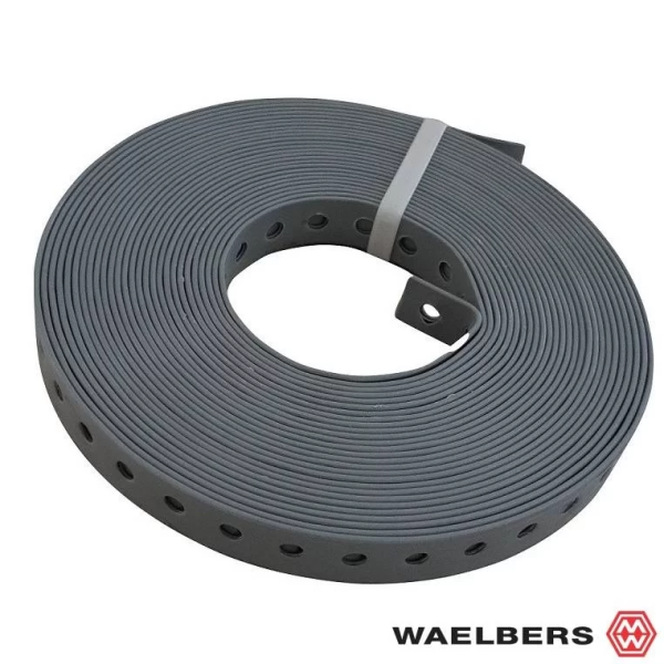 Waelbers Geplastificeerde montageband 27x1 mm - staal verzinkt - 10 meter - 48040013.99