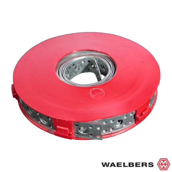 Waelbers Montageband 20x1,0mm - staal verzinkt - 10 meter - in casette - 48040014.01