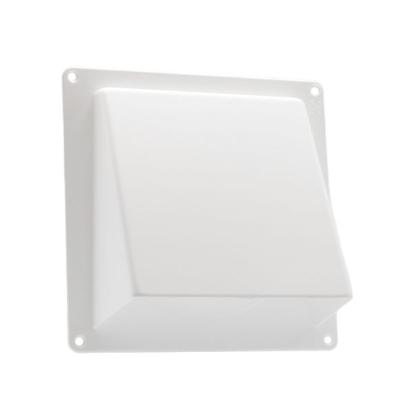 Nedco Gevelklep Ø 150 mm - kunststof wit - 625.003.00