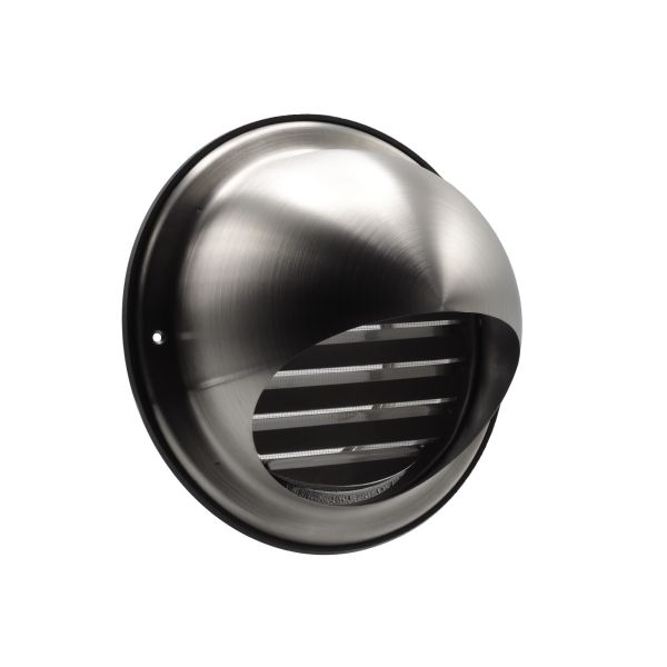 Nedco RVS Buitenrooster bol model Ø 150 mm - 626.003.11