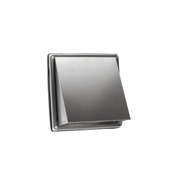 Nedco RVS Gevelklep met terugslagklep Ø 125 mm - 626.032.11