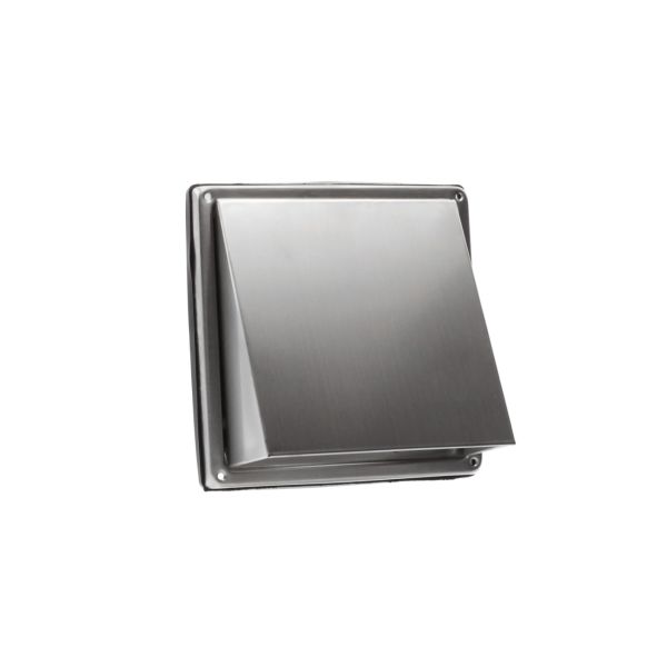 Nedco RVS Gevelklep met terugslagklep Ø 150 mm - 626.033.11