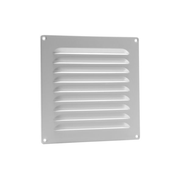 Nedco Schoepenrooster 200x200 mm - aluminium wit - 629.007.00