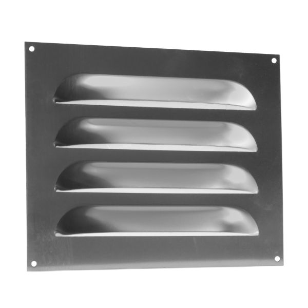 Nedco Schoepenrooster bold line vlak model 250x200 mm aluminium - 629.047.07