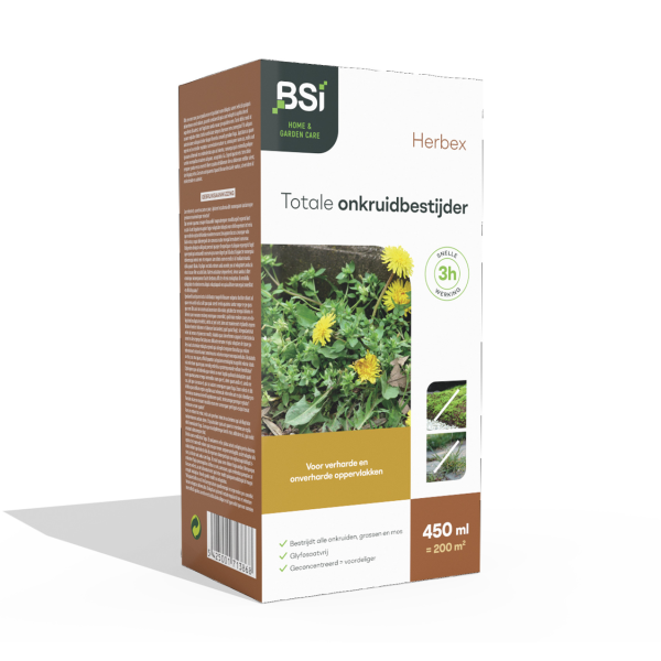 BSI Herbex onkruidbestrijder - 450 ml / 200 m² - 64224
