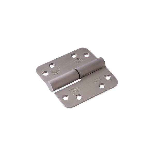Dulimex Kogelstiftpaumelle SKG***® - ronde hoeken - RVS - 89x89 mm