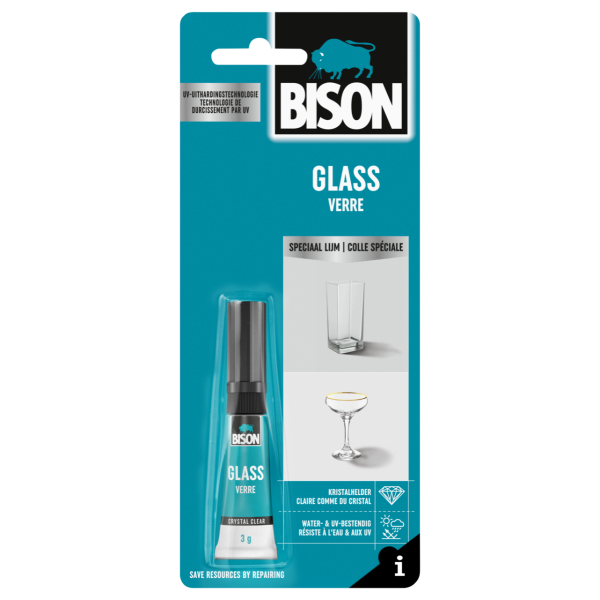 Bison Glaslijm - 3 gram - 7001700