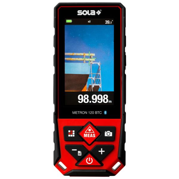 Sola METRON 120 BTC Laser-afstandsmeter - 120 meter - Bluetooth / App - 71029501