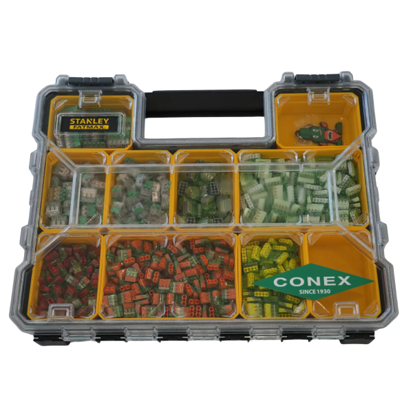 Conex PRO Lasklem assortiment in Stanley koffer - 1010 stuks - CH 9022PRO
