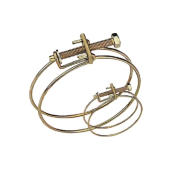 Air Flux Dubbele klemband - Ø95-Ø115 mm
