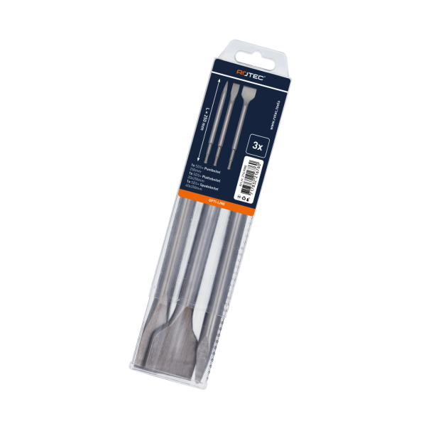 Rotec beitelset OPTI-LINE - SDS-plus - 250 mm - 3-delig - 214.9000
