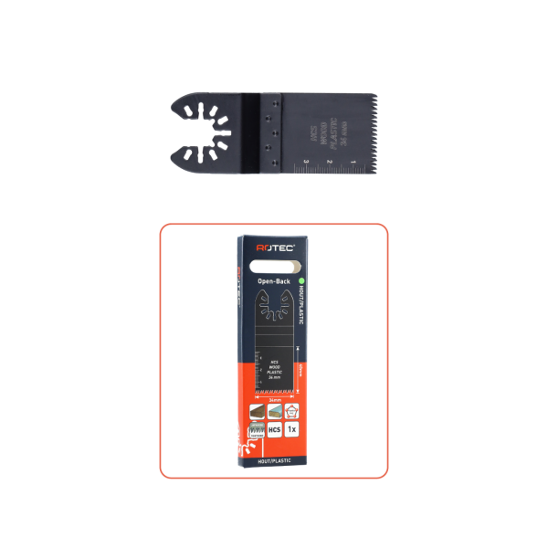Rotec MTC34 Invalzaagblad - 34x40 mm - Open-Back - hardhout, laminaat en kunststof - HCS - 516.0701