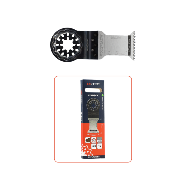 Rotec MTC35 Invalzaagblad - 35x50 mm - Starlock - hardhout en kunststof - HCS