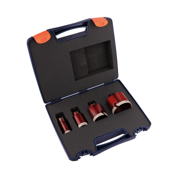 Rotec 757-PREMIUM Diamantboorkronenset - M14 - 4-delig - 757.9051