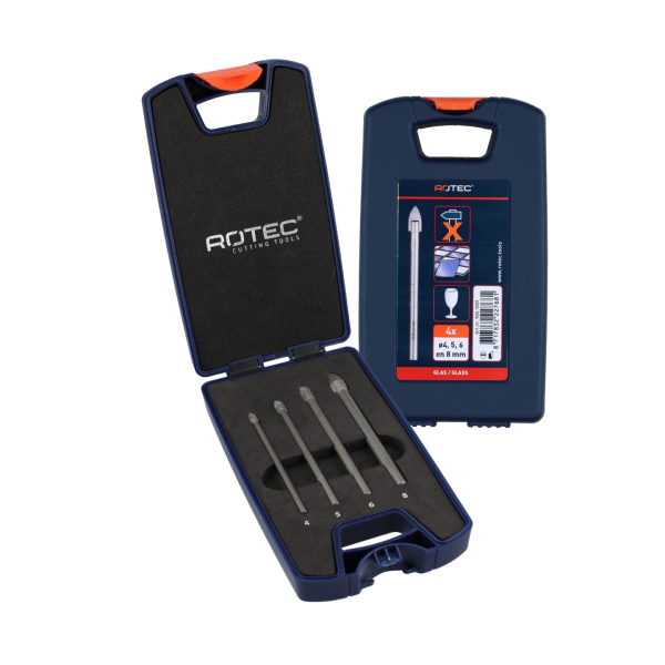 Rotec 229 Glasborenset - 4-delig - 900.1009