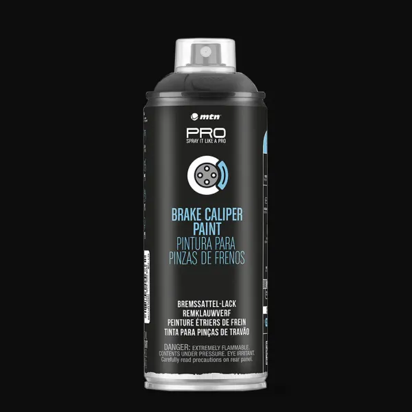 MTN WEPRO Remklauw hittebestendig spuitlak - zwart - 400 ml