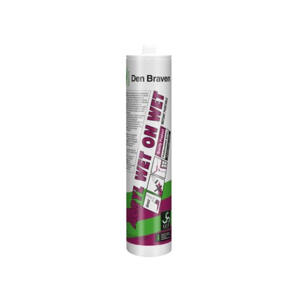 Zwaluw Acryl Wet on Wet Acrylaatkit - wit - 310 ml