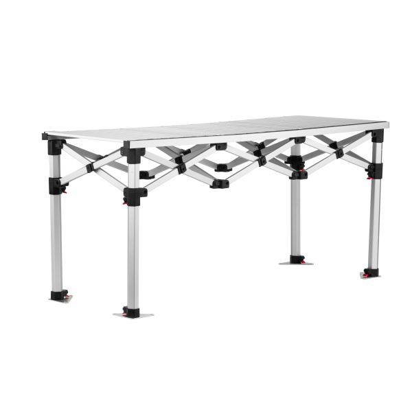 Grizzly GO-WORK tafel 150 cm - aluminium - GOWT150