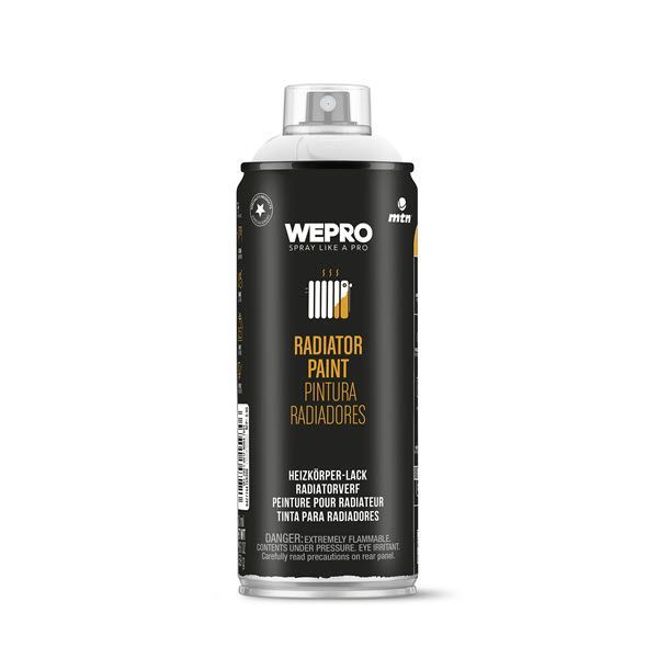 MTN WEPRO Radiator spuitlak - wit - 400 ml