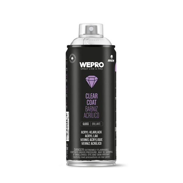 MTN WEPRO Acrylic spuitlak - blank - hoogglans - 400 ml