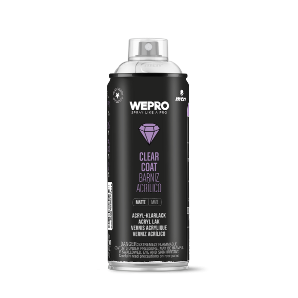 MTN WEPRO Acrylic spuitlak - blank - mat - 400 ml