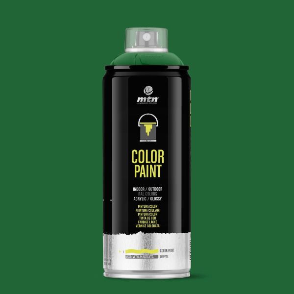 MTN WEPRO Acrylic spuitlak - loofgroen - RAL 6002 - 400 ml