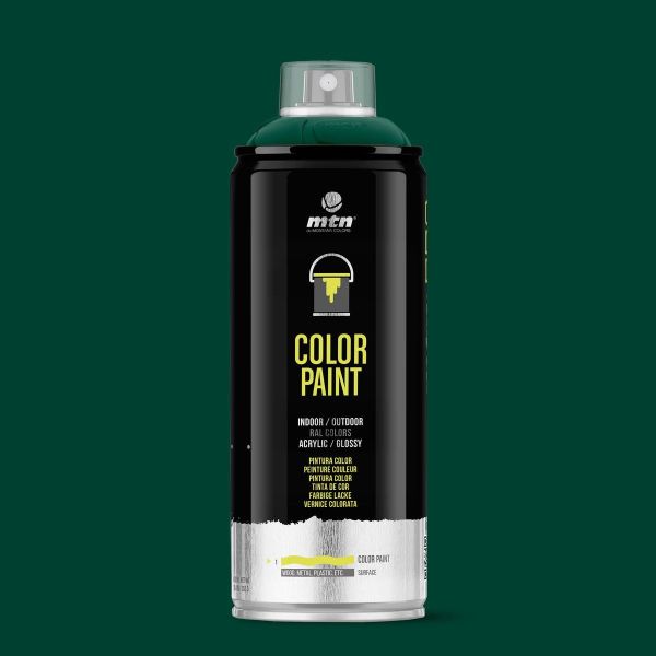 MTN WEPRO Acrylic spuitlak - mosgroen - RAL 6005 - 400 ml