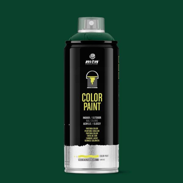 MTN WEPRO Acrylic spuitlak - dennengroen - RAL 6009 - 400 ml
