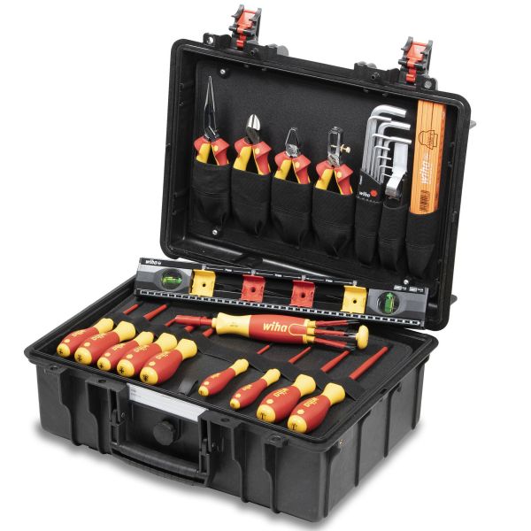 Wiha 930070401 Gereedschapskoffer elektricien - 34-delig - 44505