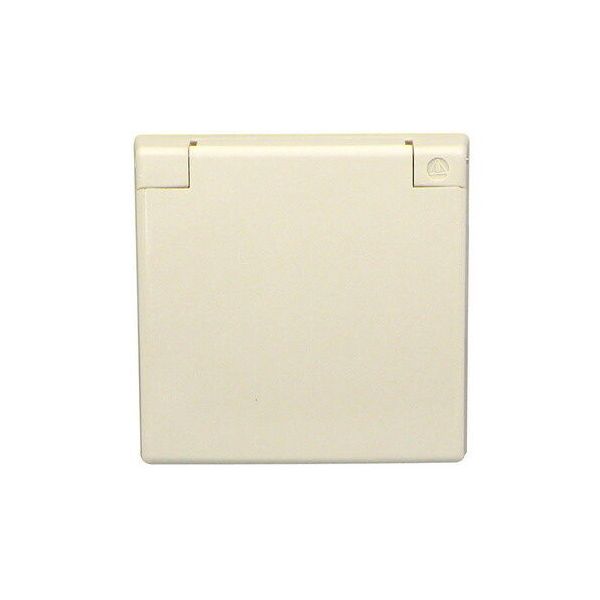ABL Perilex Wandcontactdoos met klep inbouw 16A - vierkant